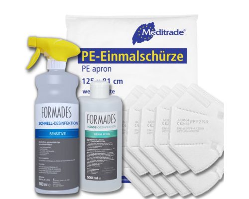 Pflegehilfsmittelbox 4 verschiedene Produkte