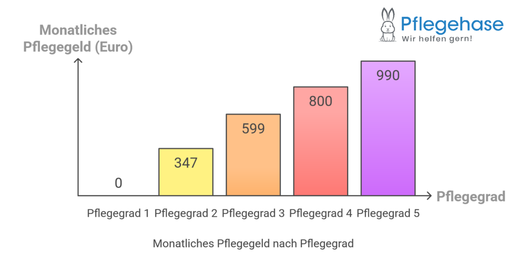 Pflegegeld bei Pflegegrad